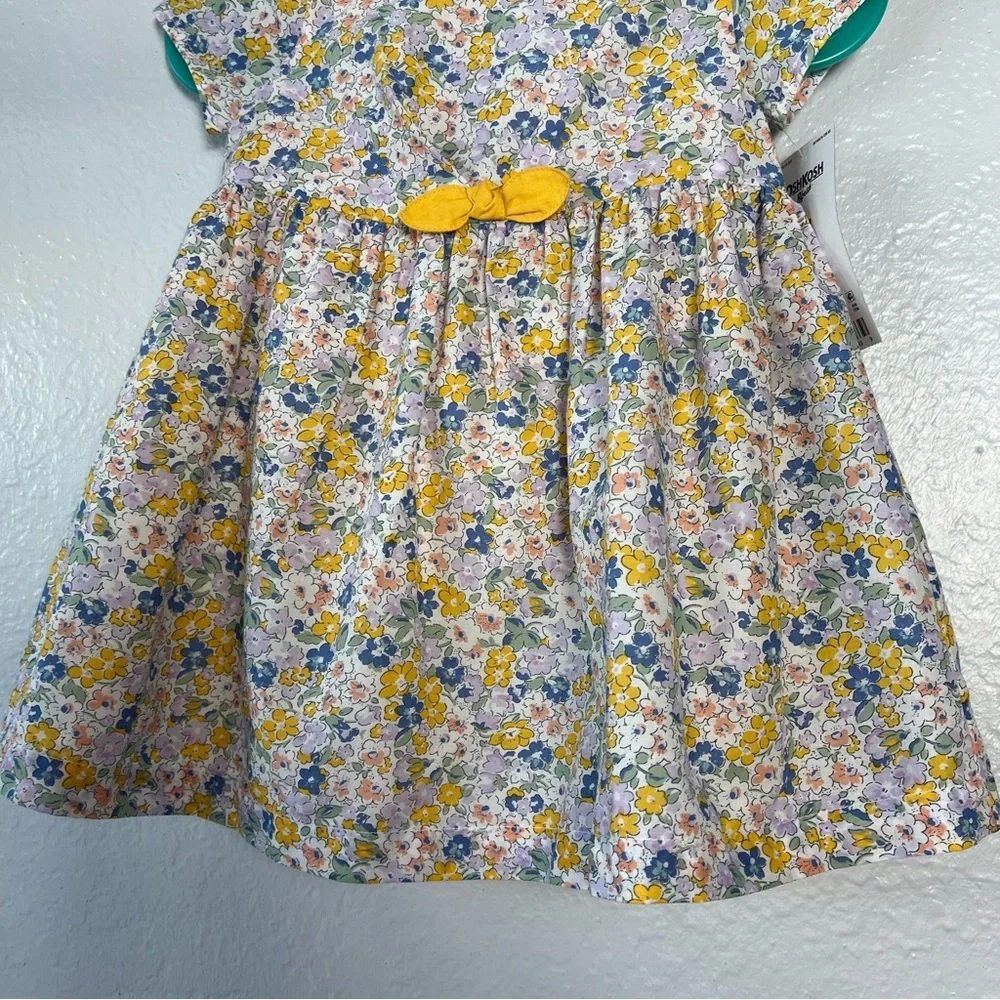 OshKosh‎ B’gosh 12M Floral Dress w/ Bloomers NWT